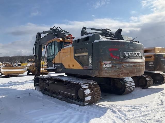 Volvo EC480EL Bageri guseničari