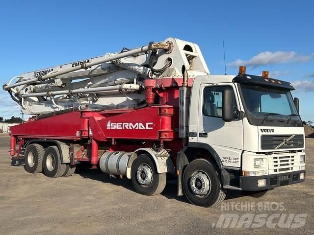 Volvo FM12 Kamionske beton pumpe