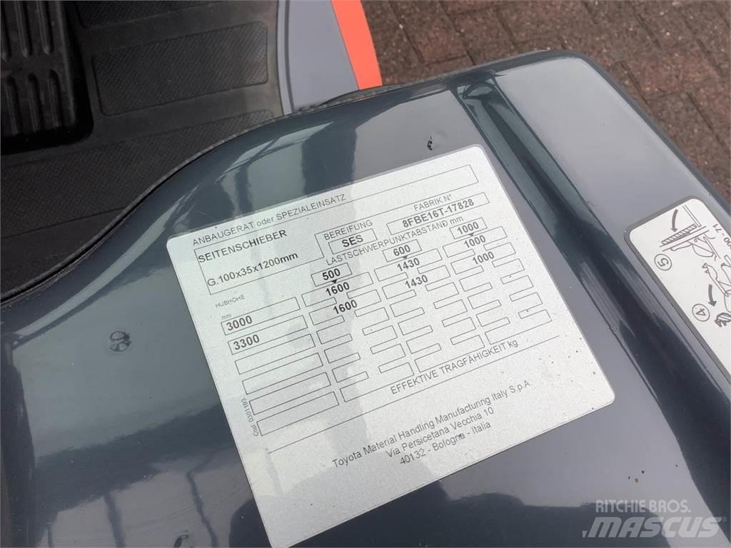 Toyota 8FBE16T Električni viljuškari