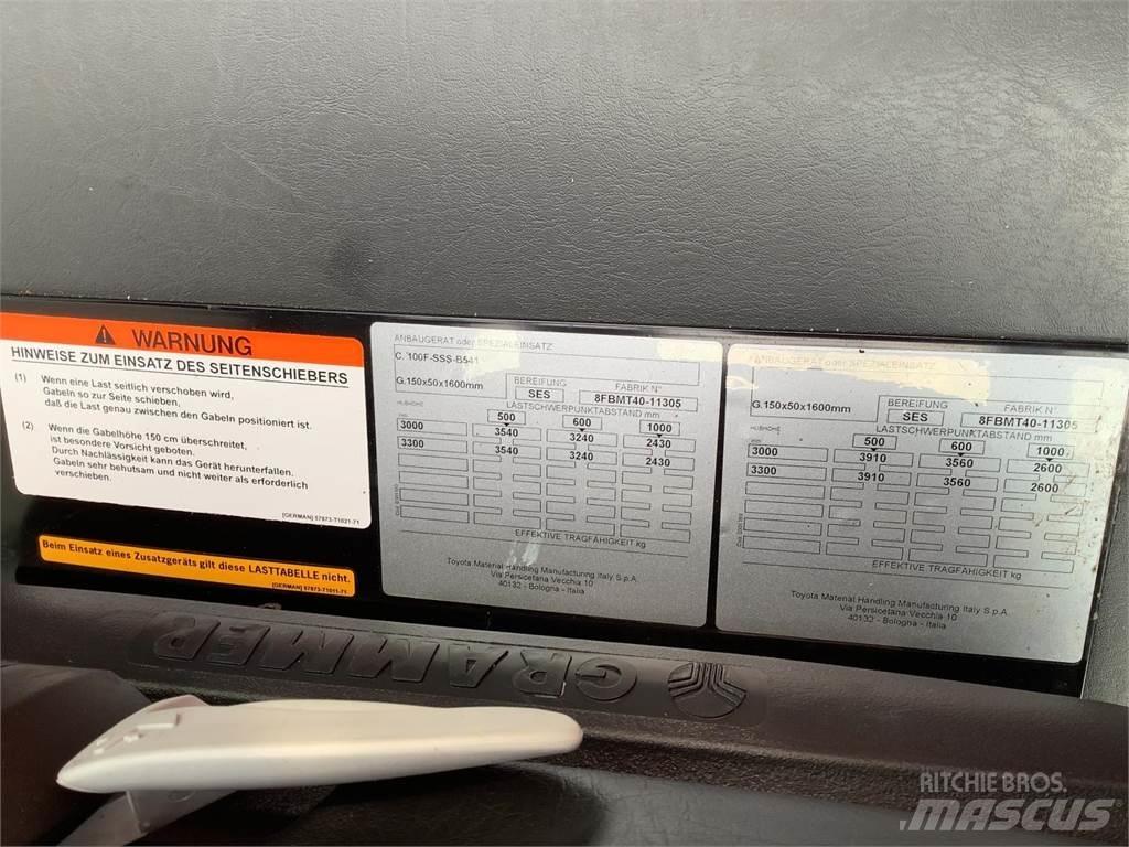 Toyota 8FBMT40 Električni viljuškari