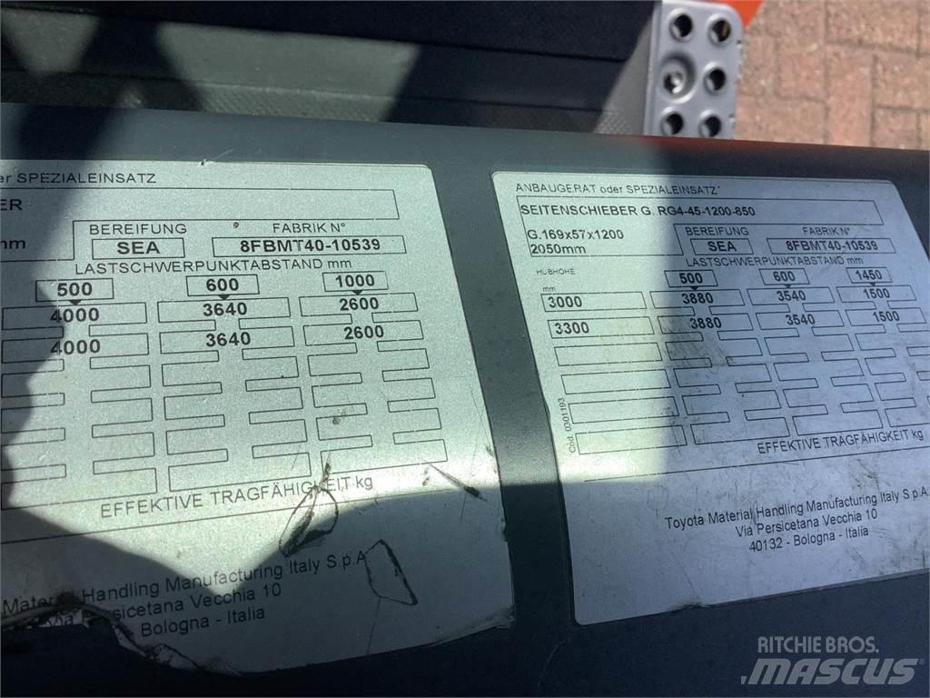 Toyota 8FBMT40 Električni viljuškari