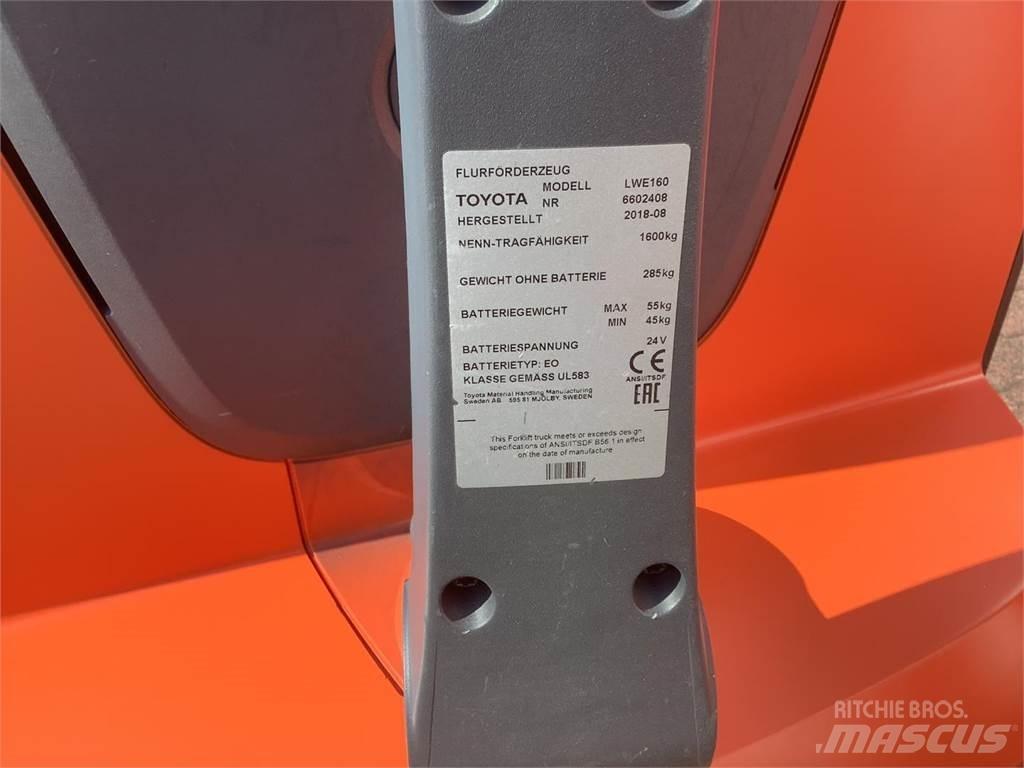 Toyota LWE160 Nisko podizni električni viljuškar