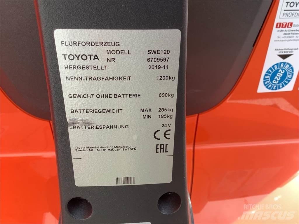 Toyota SWE120 Ručni električni viljuškar