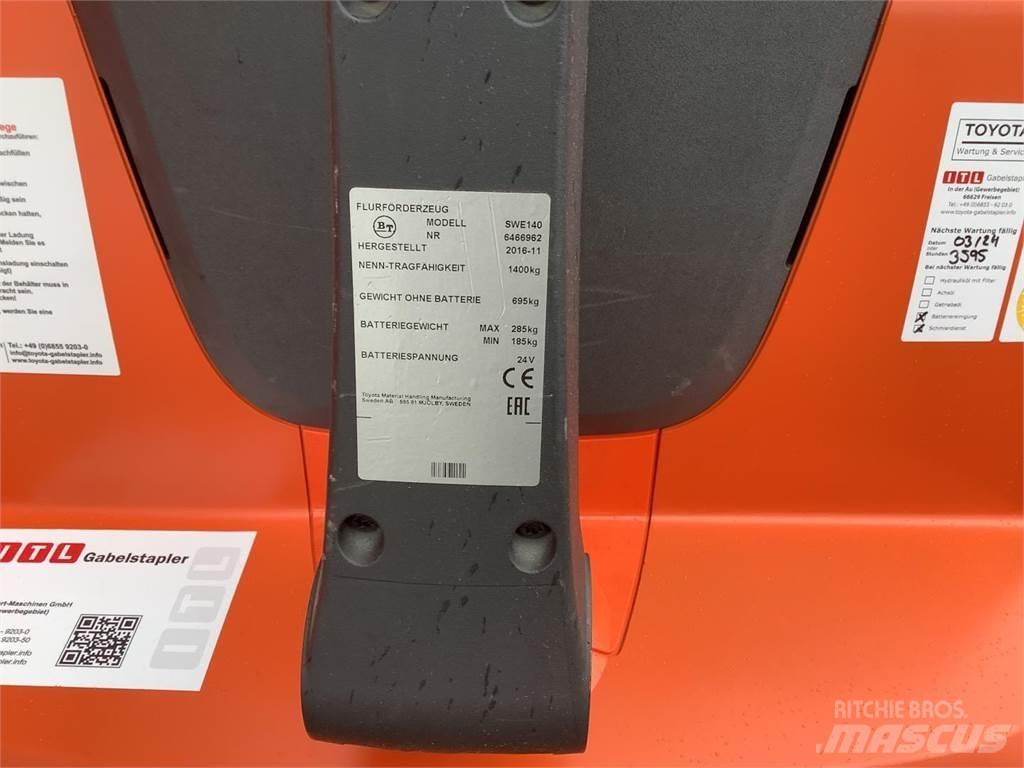 Toyota SWE140 Ručni električni viljuškar