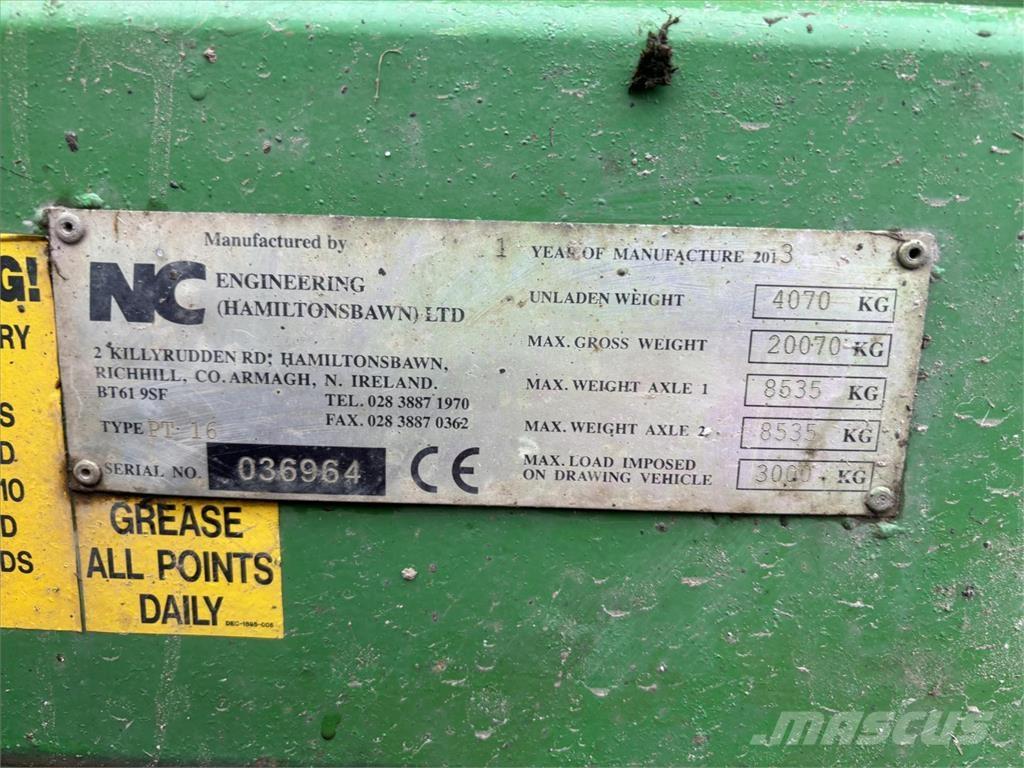 NC 16 TONNE Prikolice za opštu namenu