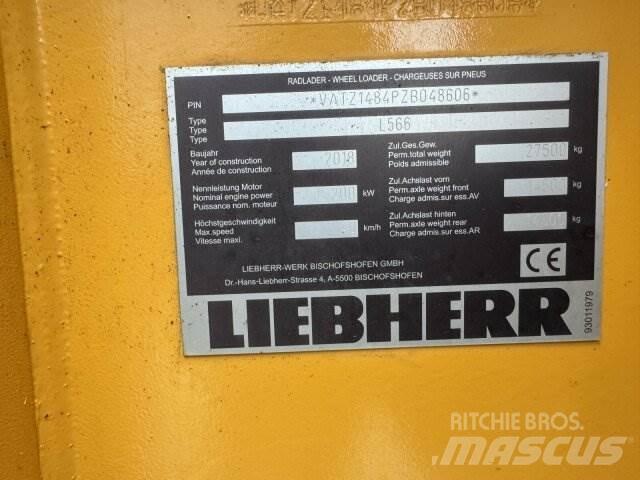 Liebherr L 566 / Waage Utovarivači na točkove