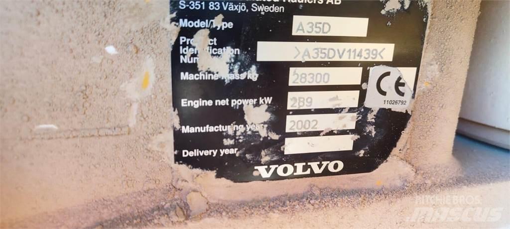 Volvo A35D Zglobni damperi