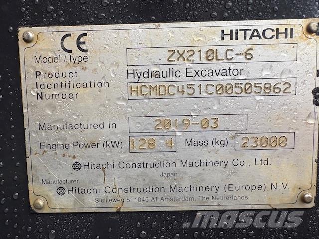 Hitachi ZX210LC-6 Bageri guseničari
