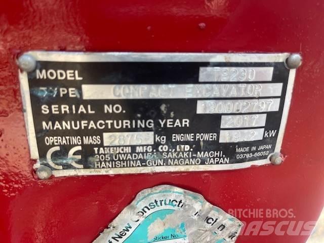 Takeuchi TB230 Midi bageri 7t – 12t