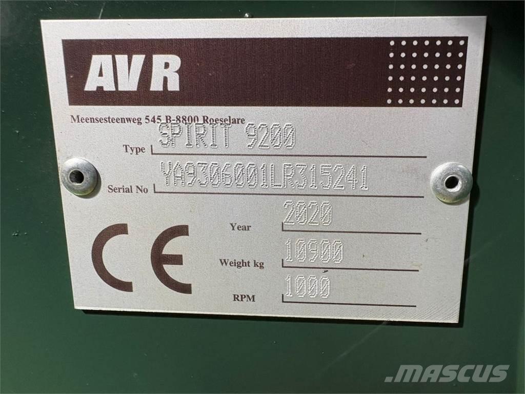 AVR SPIRIT 9200 Kombajni i kopači za krompir