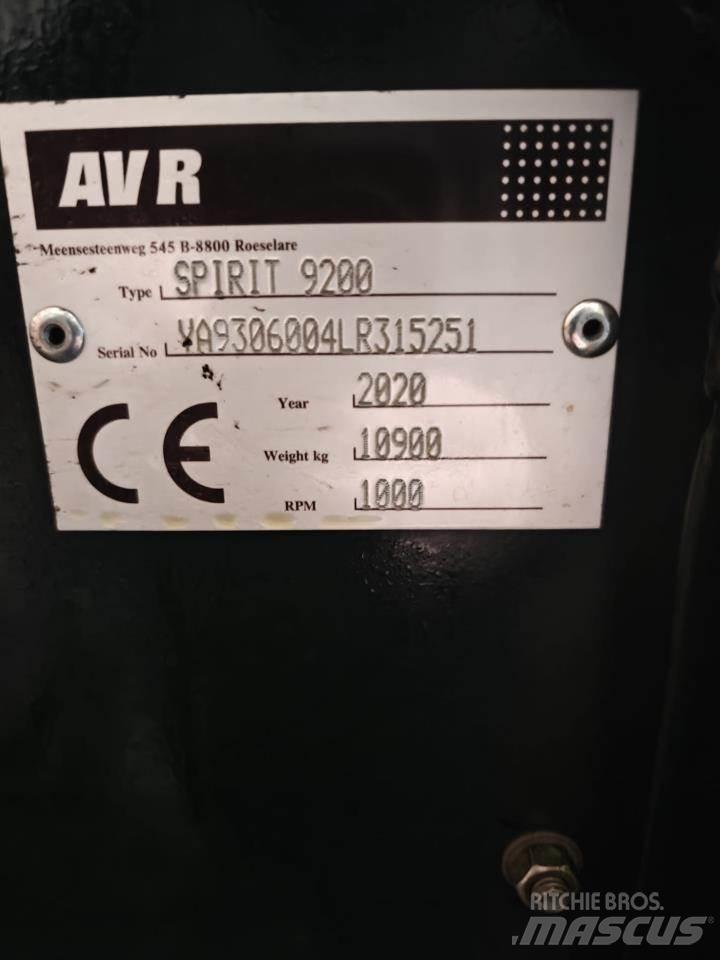 AVR SPIRIT 9200 Kombajni i kopači za krompir