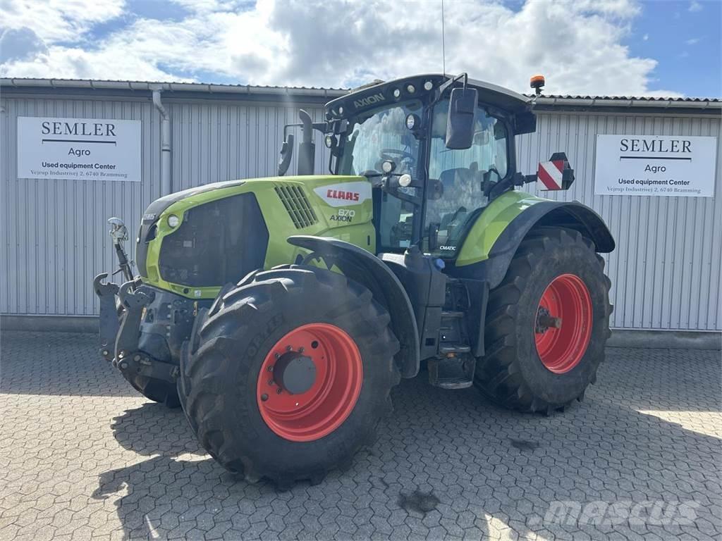 CLAAS AXION 870 Traktori
