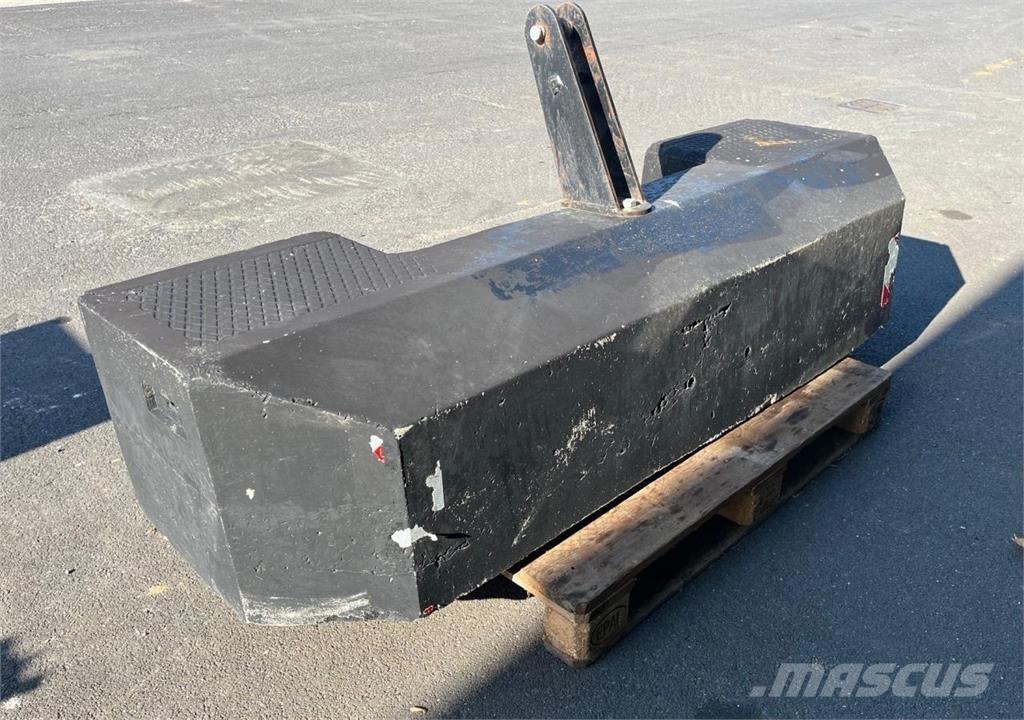 Hauer 1000 KG. Prednji tegovi