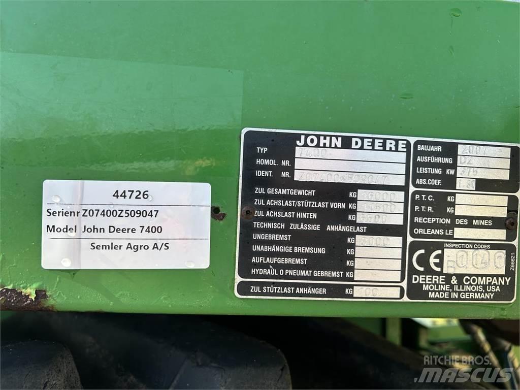John Deere 7400 Kombajni za stočnu hranu
