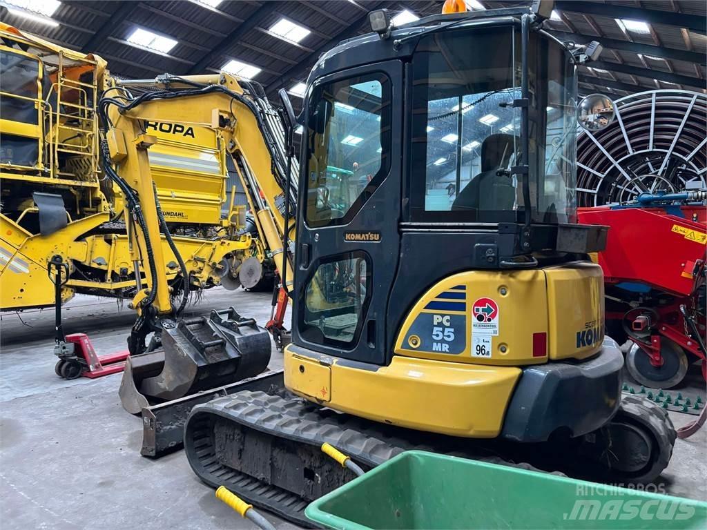Komatsu PC 55 MR Bageri guseničari