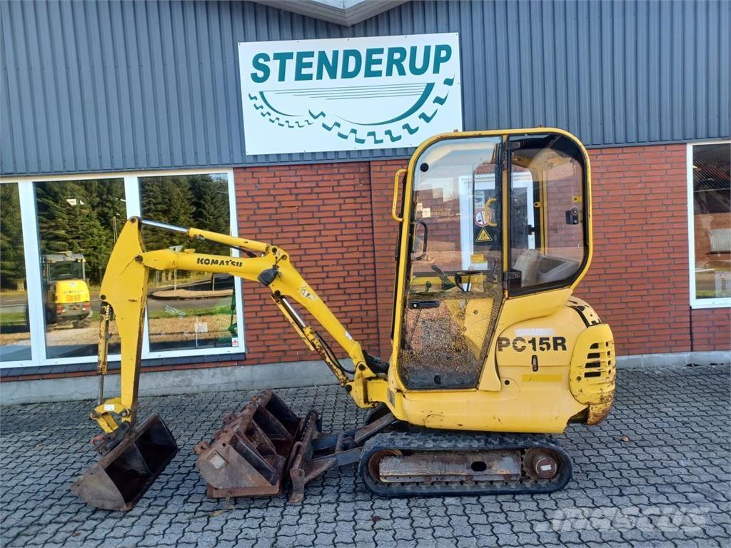 Komatsu PC15R Mini bageri < 7t