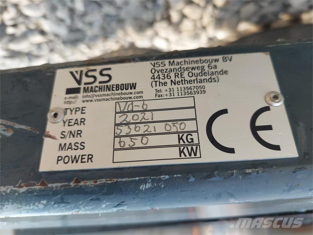  VSS Cappon VD 600 Valjci