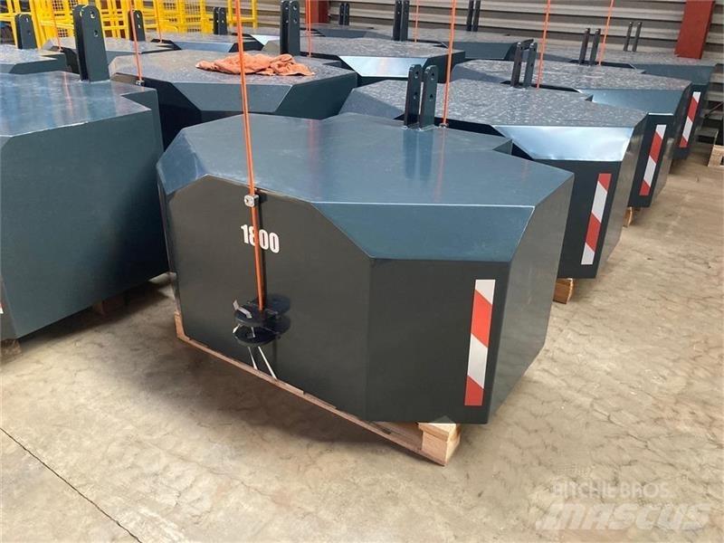  - - -  1800 KG Prednji tegovi