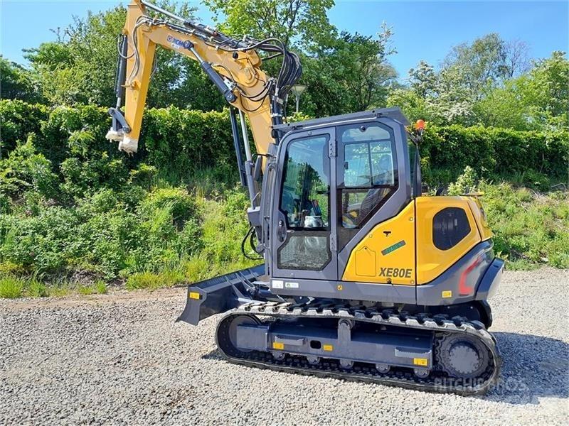 XCMG xe80e Bageri guseničari