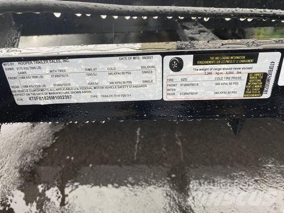 Hooper 7x18 Prikolice za opštu namenu