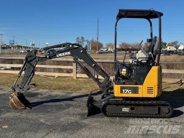 John Deere 17G Mini bageri < 7t
