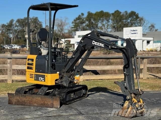 John Deere 17G Mini bageri < 7t