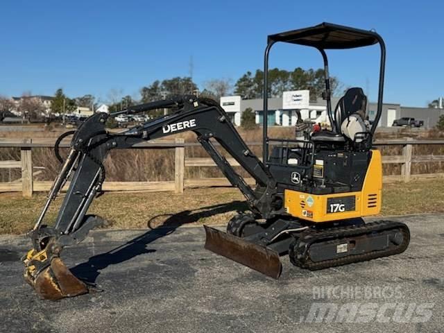 John Deere 17G Mini bageri < 7t