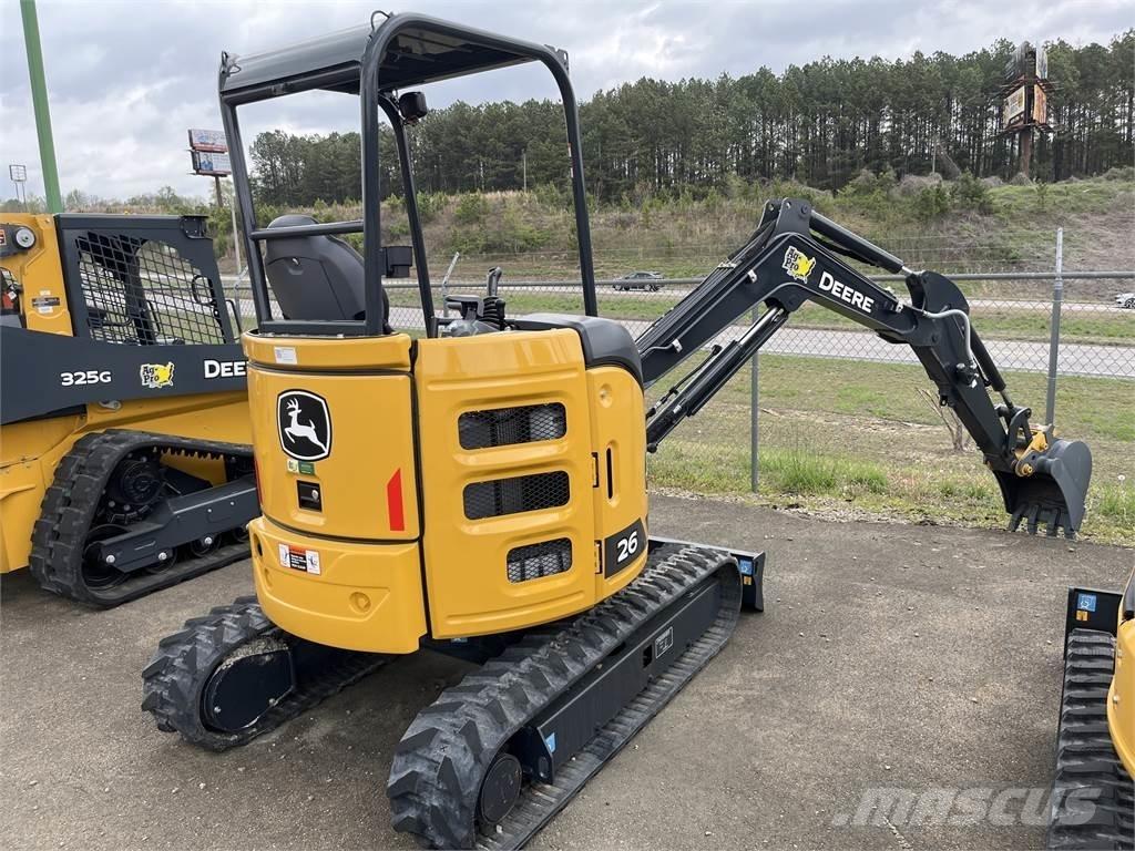 John Deere 26 P Mini bageri < 7t