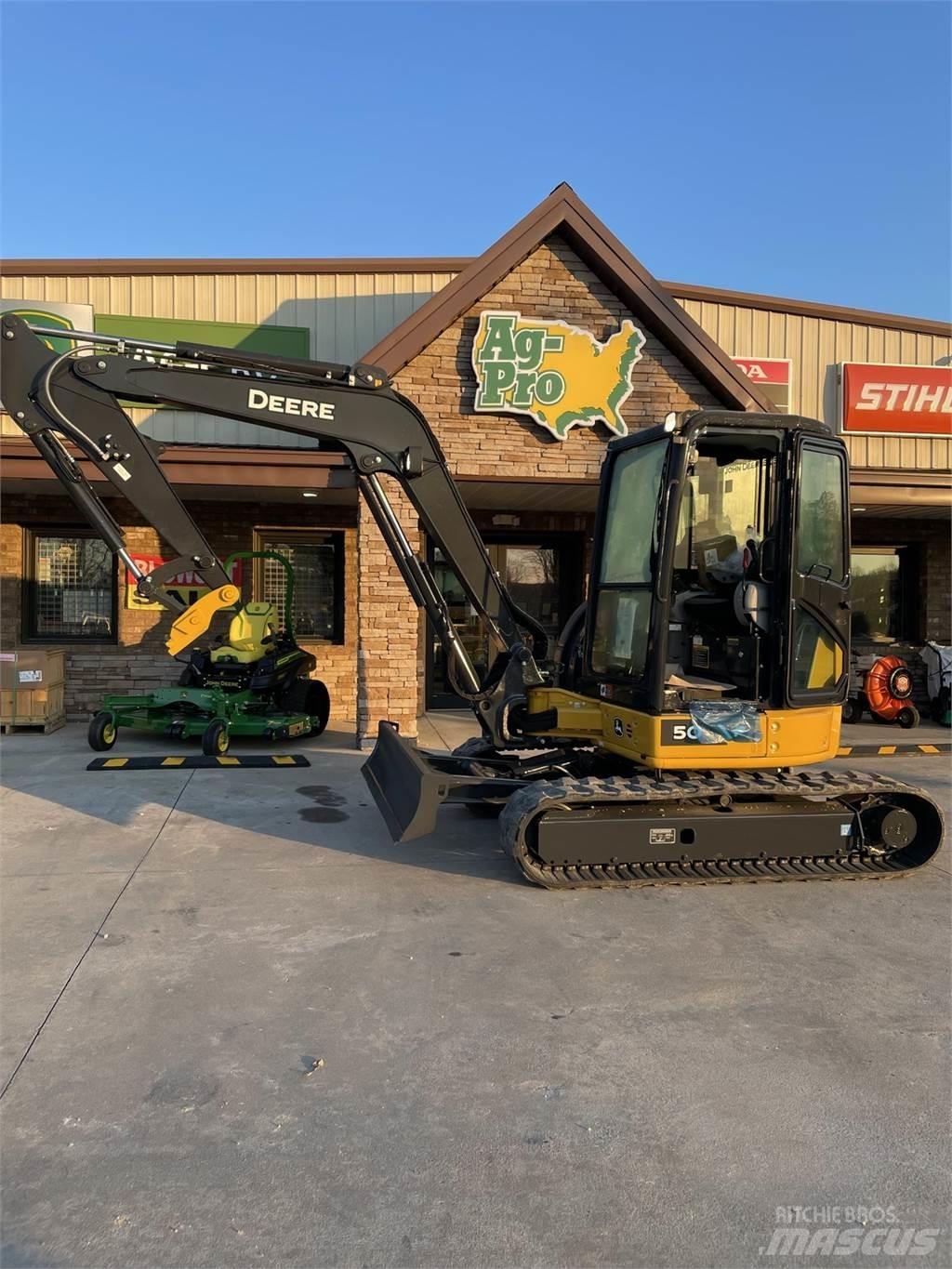 John Deere 50 P Mini bageri < 7t