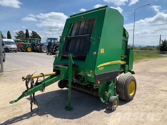 John Deere 592 Prese/balirke za rolo bale