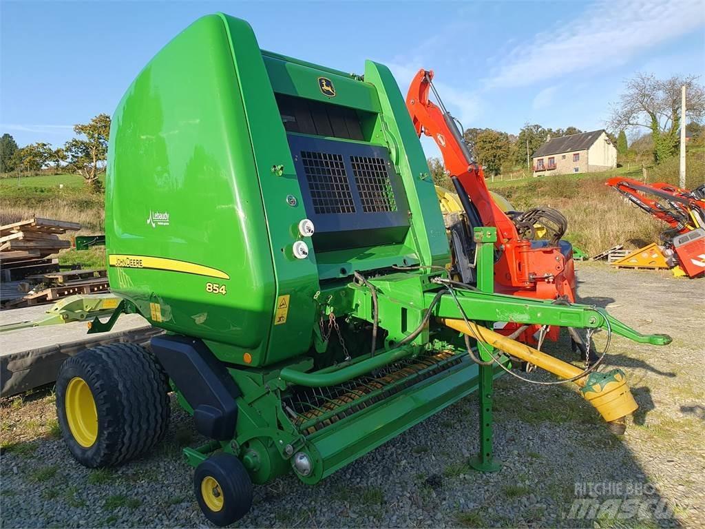 John Deere 854 Prese/balirke za rolo bale