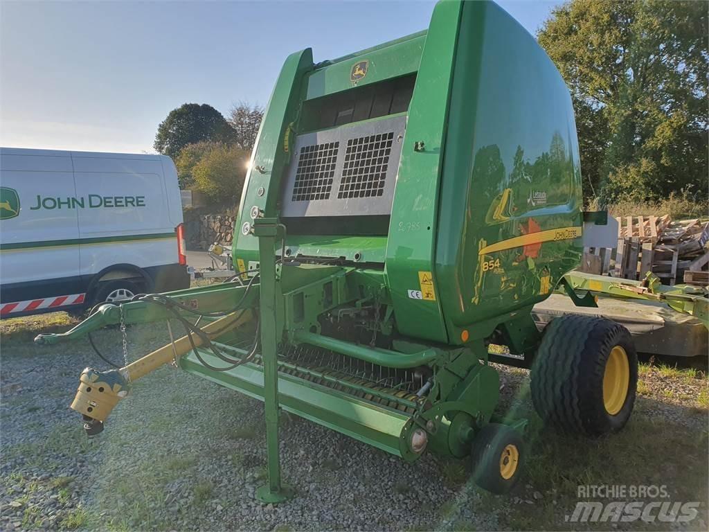 John Deere 854 Prese/balirke za rolo bale