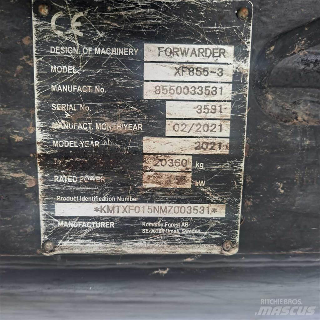 Komatsu 855 Forvarderi