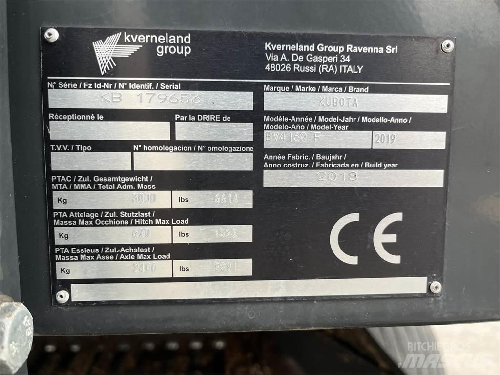 Kubota BV4160E Prese/balirke za rolo bale