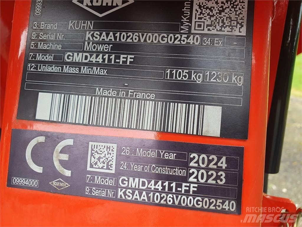 Kuhn GMD 4411 Uređaji za kosačice