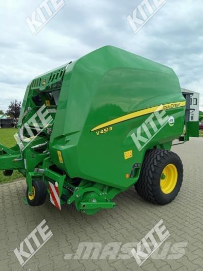 John Deere V451R Prese/balirke za rolo bale