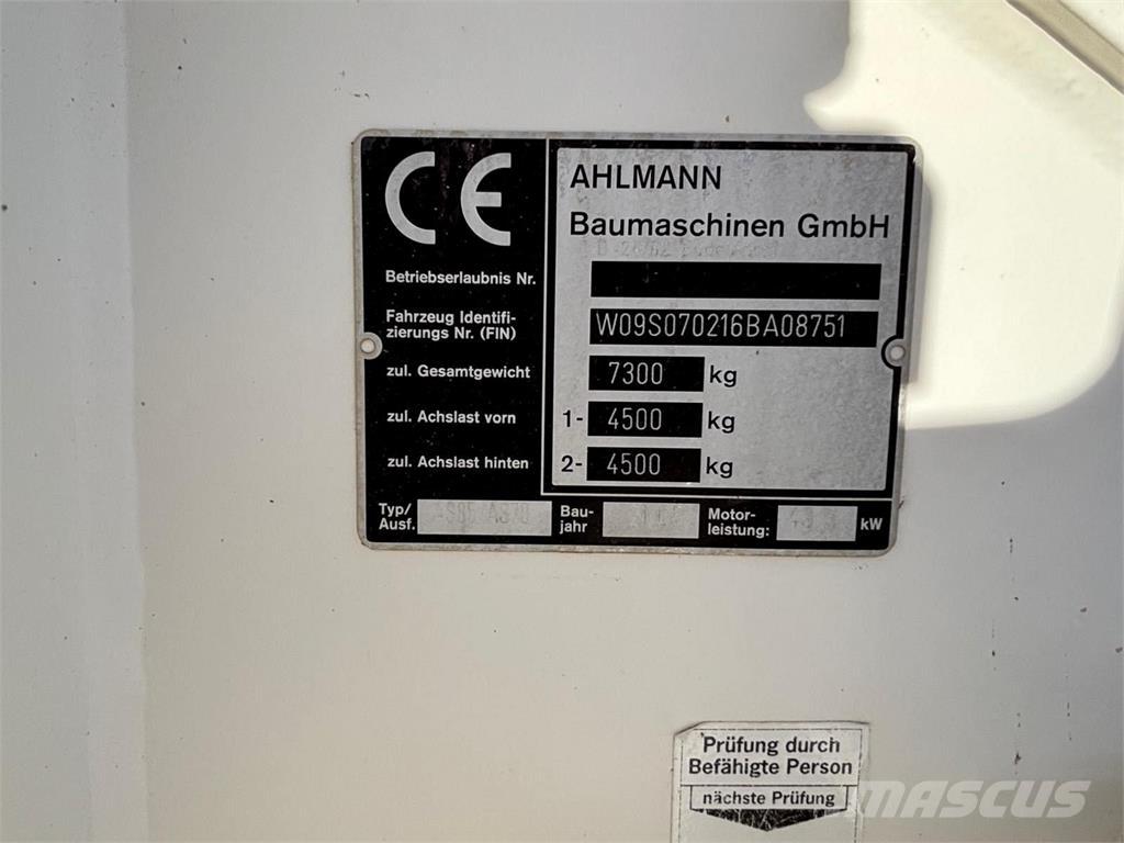 Ahlmann AS 70 Utovarivači na točkove