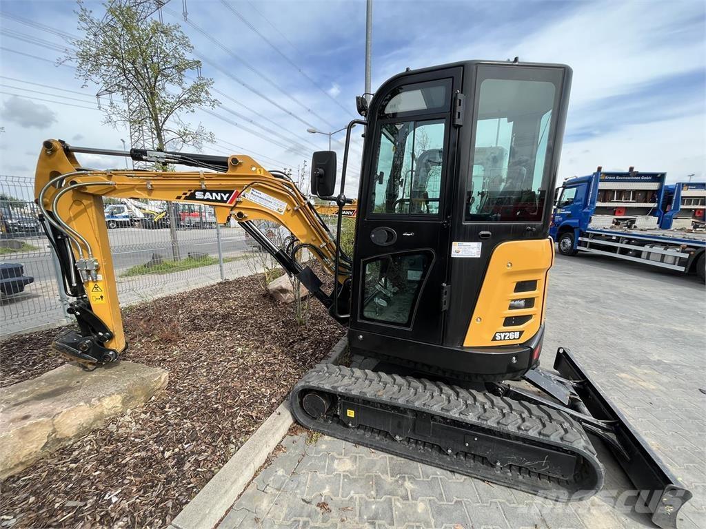 Sany SY 26 U Mini bageri < 7t