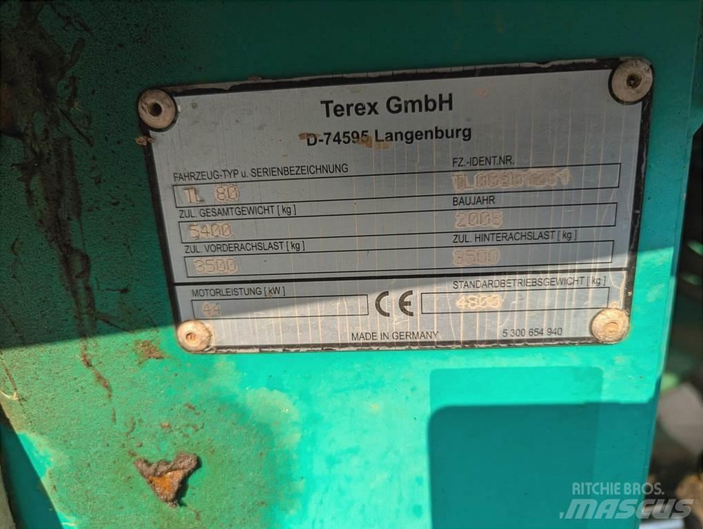 Terex TL 80 Utovarivači na točkove