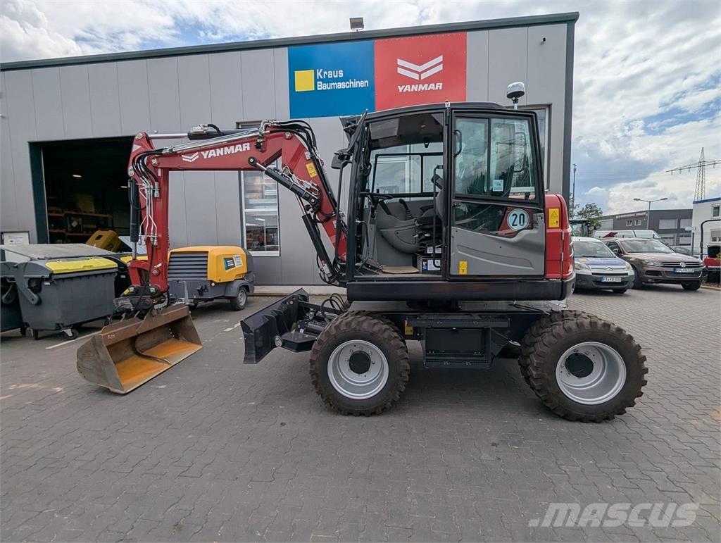 Yanmar B 75 W Bageri točkaši