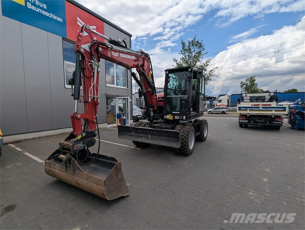 Yanmar B 75 W Bageri točkaši