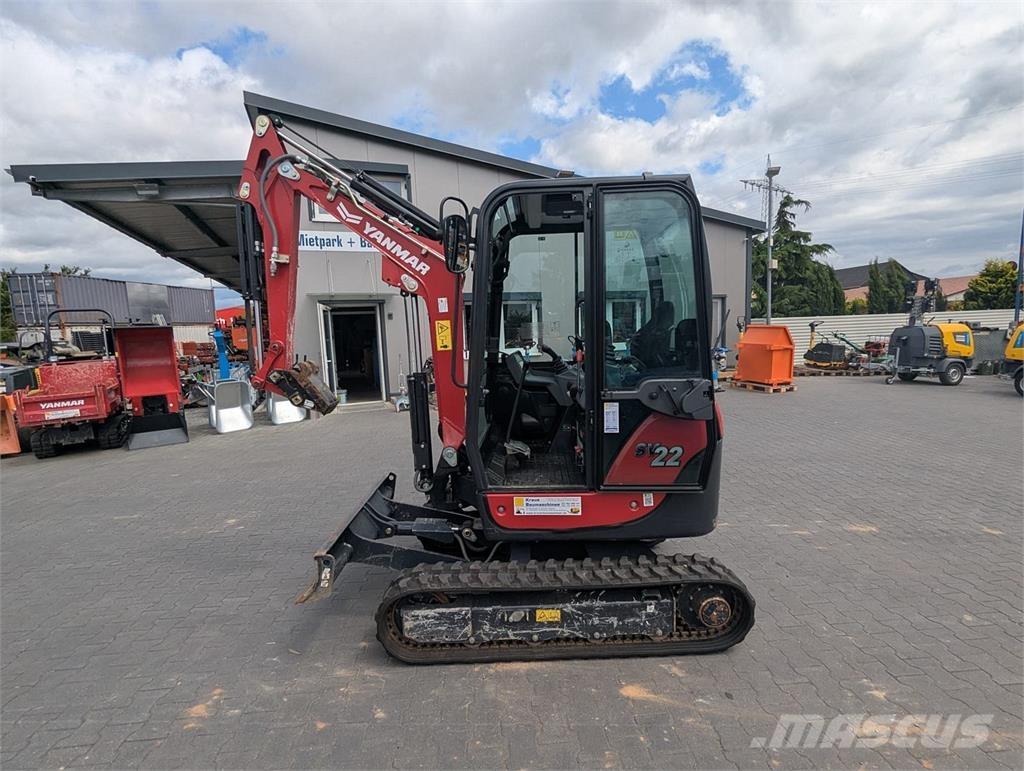 Yanmar SV 22 Mini bageri < 7t