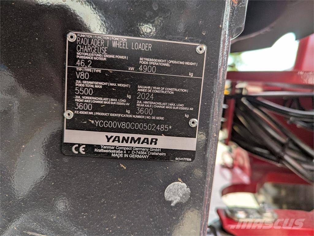 Yanmar V 80 Mini bageri < 7t