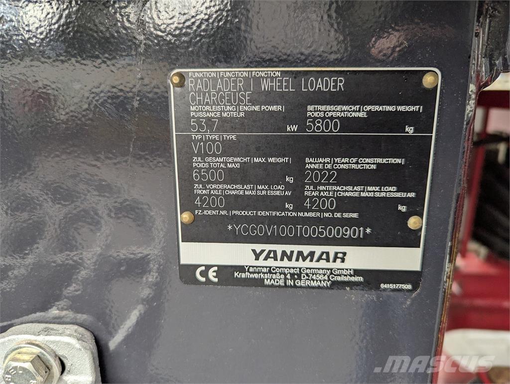 Yanmar V100 Utovarivači na točkove