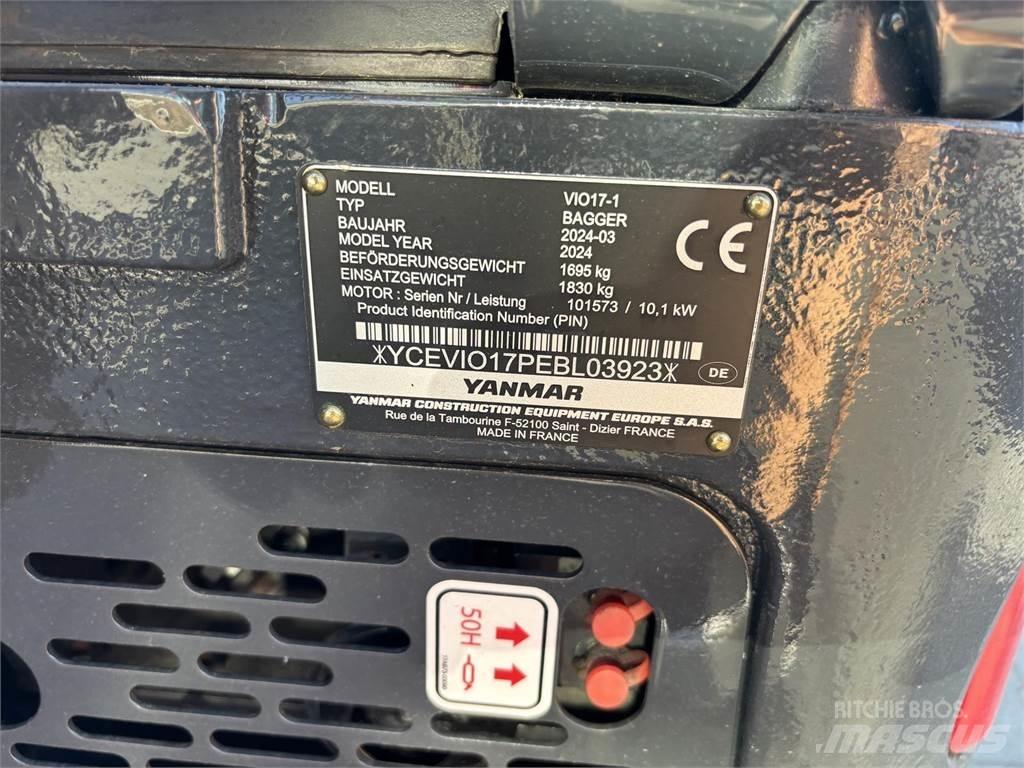 Yanmar ViO17 Mini bageri < 7t