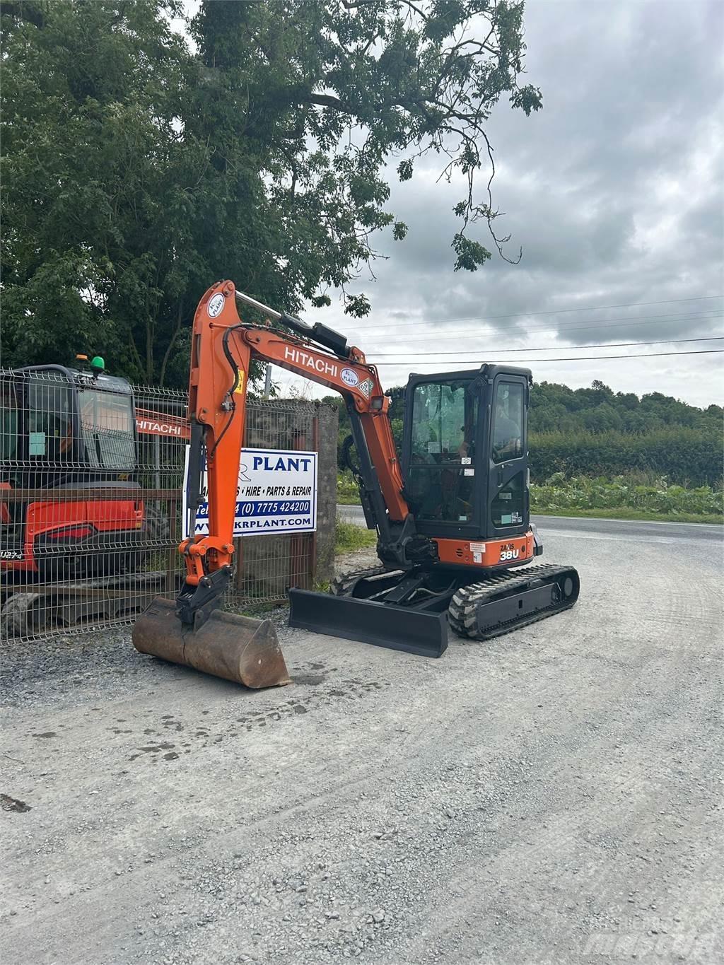 Hitachi ZX38U-6 Bageri guseničari