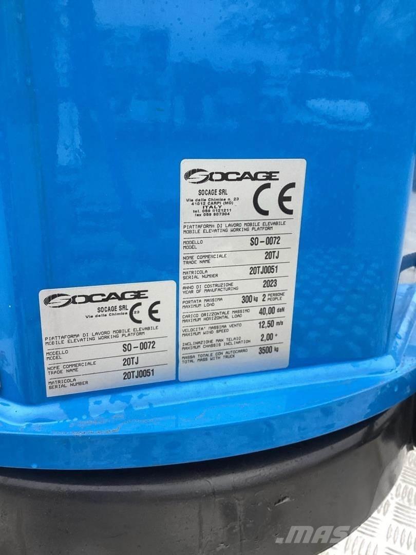 Socage 20TJ-Speed Auto korpe