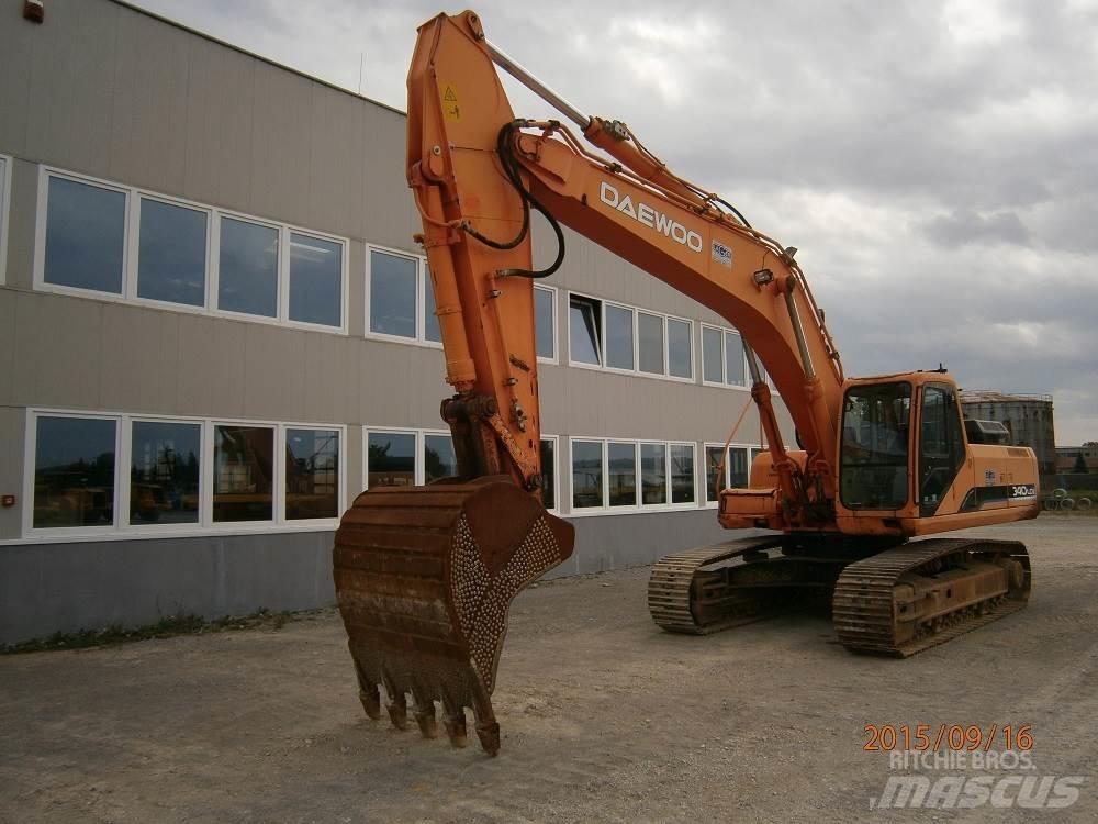 Daewoo SOLAR 340LCV Bageri guseničari