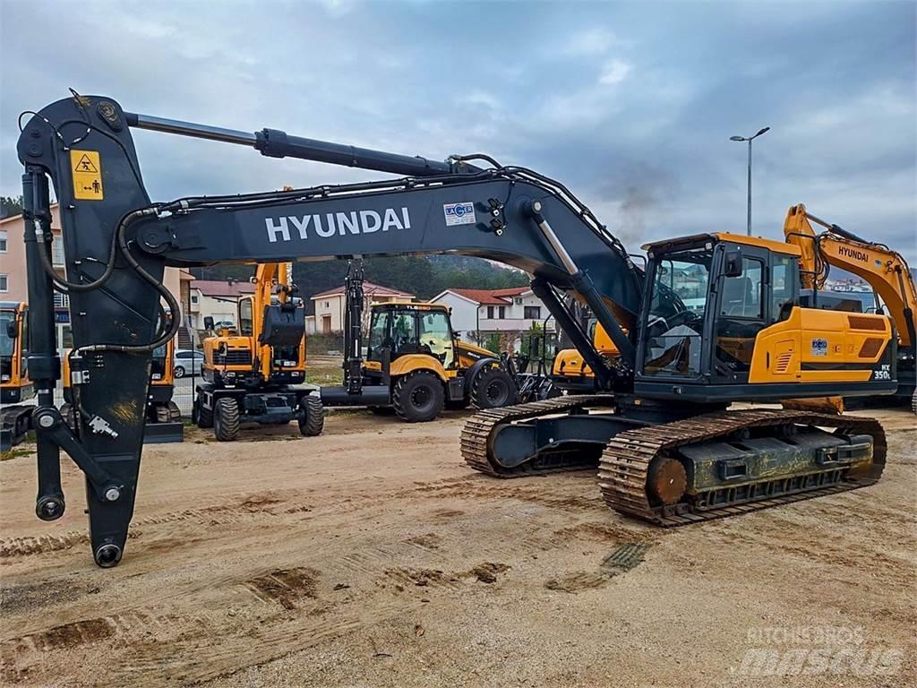 Hyundai HX350L Bageri guseničari