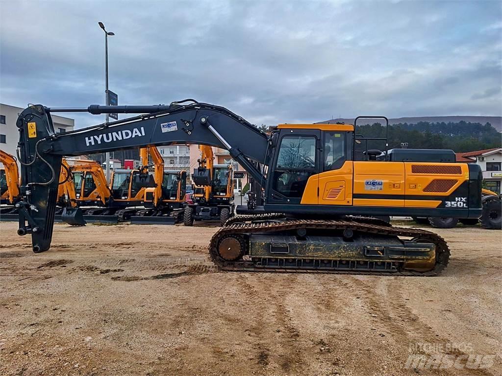 Hyundai HX350L Bageri guseničari